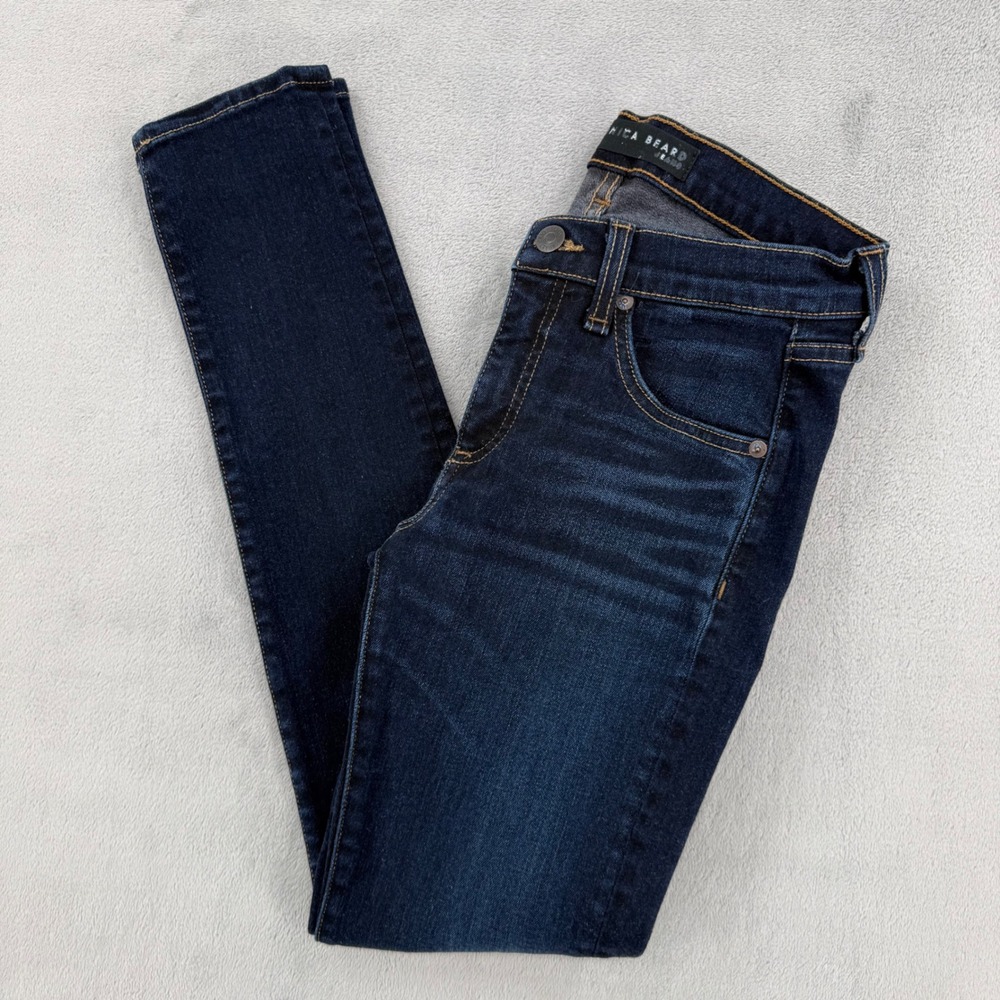 Veronica Beard Jeans Womens 25 Indigo Dark Wash Skinny Denim Strech Pants